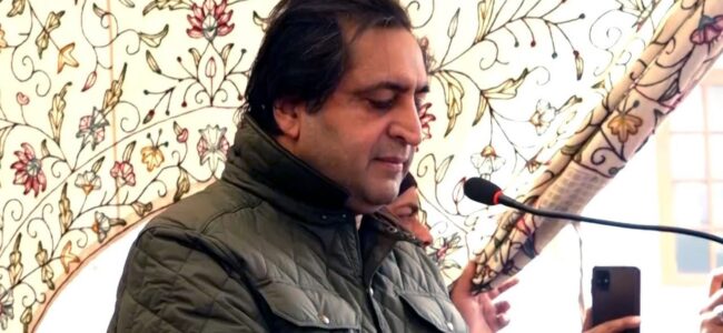 JK Polls: Sajad Lone likely to fight from Handwara, Kupwara seats in north Kashmir