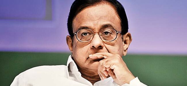 New J-K govt’s first task should be to demand restoration of statehood: Chidambaram