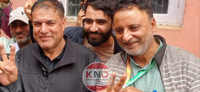 NC opens account as Nazir Ahmad Khan wins from Gurez