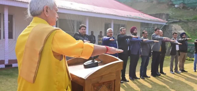 JK’s youth are now deeply engaging with the country’s history, LG Sinha at Veshaw Literary Festival