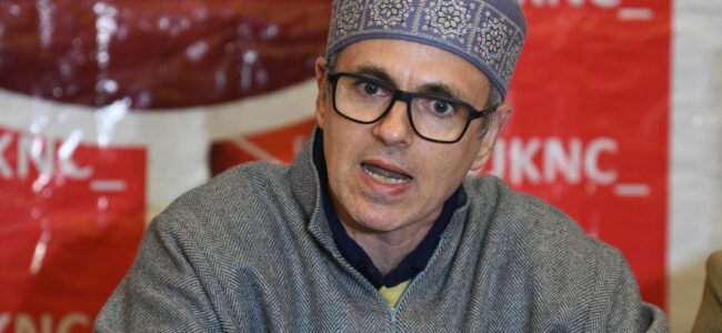 Omar Abdullah praises armed forces for safeguarding country