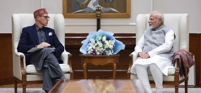 PM Modi greets Omar Abdullah on his birthday
