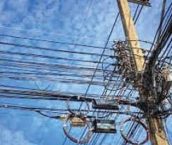 Dangling electric wires, decaying electric poles pose threat to Pulwama residents 
