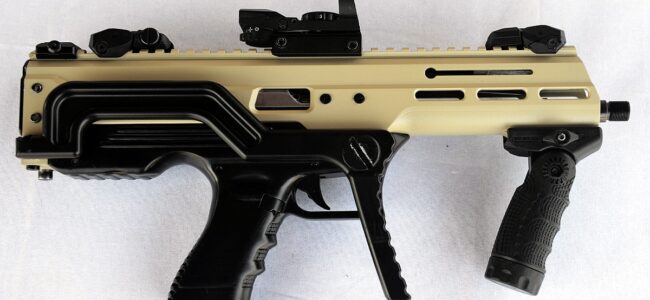 Northern Army Commander reviews ‘Asmi’ machine pistols