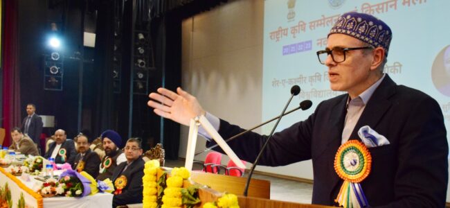 CM calls for focus on agriculture varsities to tackle climate change, boost JK’s economy CM calls for focus on agriculture varsities to tackle climate change, boost JK’s economy