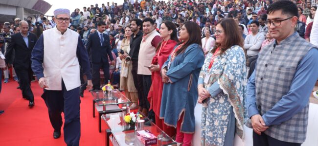 CM Omar Abdullah inaugurates J&K Day at India International Trade Fair, New Delhi CM Omar Abdullah inaugurates J&K Day at India International Trade Fair, New Delhi