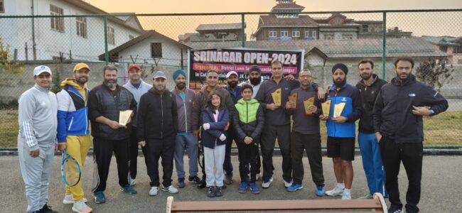 Srinagar Open Tennis Championship: Inayat Jehangir retains Single’s title Srinagar Open Tennis Championship: Inayat Jehangir retains Single’s title