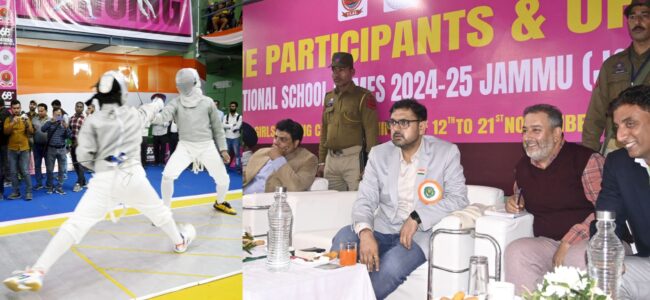 68th National School Games: Sports Minister declares open Fencing championship at JU 68th National School Games: Sports Minister declares open Fencing championship at JU
