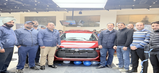 Jamkash Vehicleades Kashmir Pvt unveils ‘All New Dzire’ Jamkash Vehicleades Kashmir Pvt unveils ‘All New Dzire’
