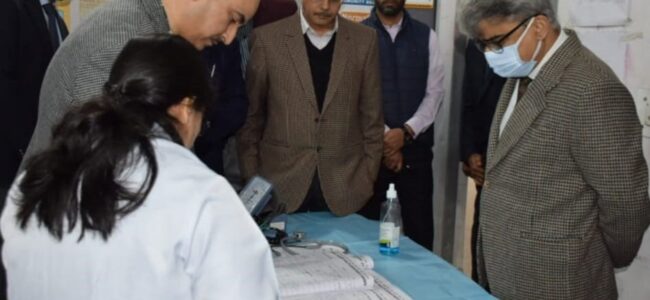 CS visits Jagti to listen to grievances of Migrants CS visits Jagti to listen to grievances of Migrants