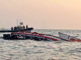 13 dead, 99 rescued after Navy boat rams into ferry off Mumbai coast; FIR filed 13 dead, 99 rescued after Navy boat rams into ferry off Mumbai coast; FIR filed