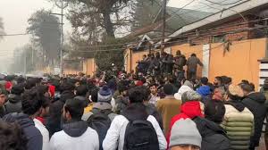 Reservation Policy Row: Amid protest MP Aga Ruhullah gets intimation from CM’s house, 5 students to meet CM Reservation Policy Row: Amid protest MP Aga Ruhullah gets intimation from CM’s house, 5 students to meet CM