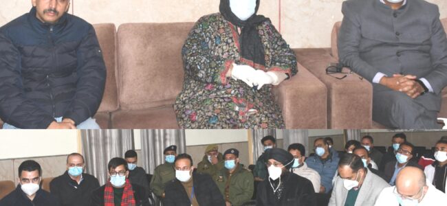 Sakeena Itoo, Javed Rana visit Kotranka following tragic deaths in Budhaal village Sakeena Itoo, Javed Rana visit Kotranka following tragic deaths in Budhaal village