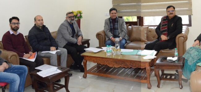 Sakeena Itoo chairs Cabinet Sub- Committee meet on Reservation Rules