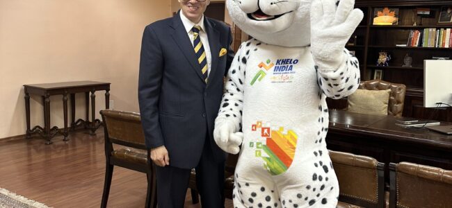 Omar reviews preparations for 5th Khelo India Winter Games, releases mascot
