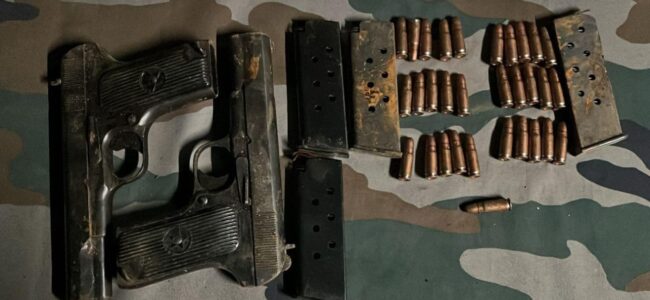 Security forces recover arms, ammunition in north Kashmir’s Kupwara Security forces recover arms, ammunition in north Kashmir’s Kupwara