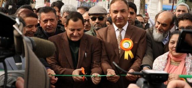 Javed Dar inaugurates 3 day mega AgriTech mela Gongul-2025 at SKUAST-K