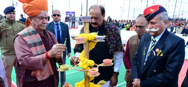 Lt Guv attends 6th Annual Day Celebration of Guidance & Career Counselling Cell for Youth Development at Samba Lt Guv attends 6th Annual Day Celebration of Guidance & Career Counselling Cell for Youth Development at Samba