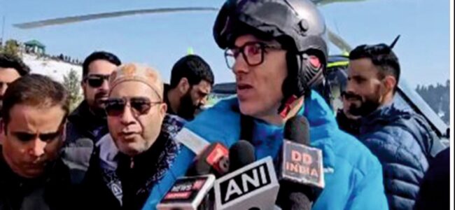 Snowfall Aftermath: Govt prioritising restoration of essential services, says CM Omar Snowfall Aftermath: Govt prioritising restoration of essential services, says CM Omar