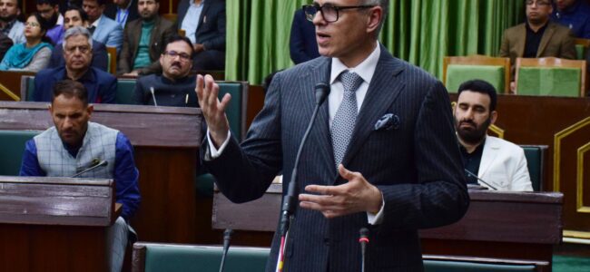 Fresh migrant relief registration not justified amid improved situation in valley: CM Abdullah