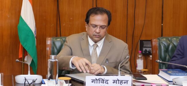Union Home Secretary to chair security review meeting in Jammu today