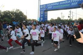 Over 8,000 participate in ‘run for unity’ marathon organised by Police in Jammu Over 8,000 participate in ‘run for unity’ marathon organised by Police in Jammu
