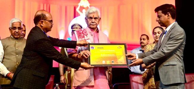 Today I am proud that Jammu Kashmir has found its place in film-making: LG Sinha