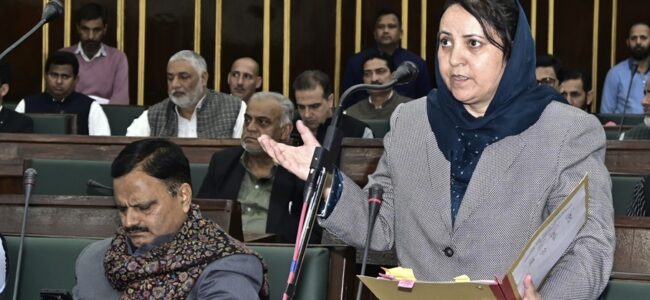 BJP ‘misleading’ people over Law University demand: Sakina Itoo
