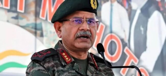 Terrorist recruitment non-existent, local terrorists now in single digits on J&K: Army Chief Terrorist recruitment non-existent, local terrorists now in single digits on J&K: Army Chief