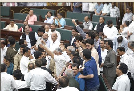 Assembly adjourned amid ruckus over West Asia crisis