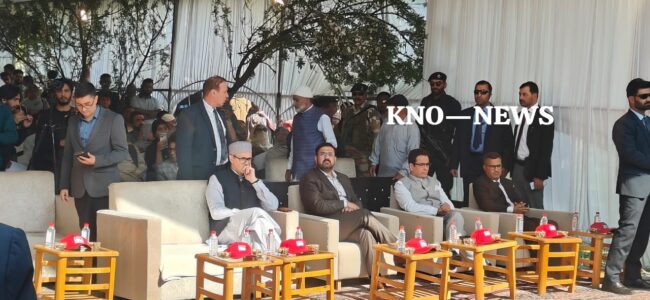 CM Omar inaugurates ‘Almond Bloom Festival’ at Badamwari CM Omar inaugurates ‘Almond Bloom Festival’ at Badamwari