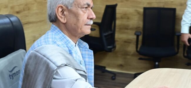 LG to lay foundation for reconstruction of cloudburst-damaged houses at Chasoti on November 3