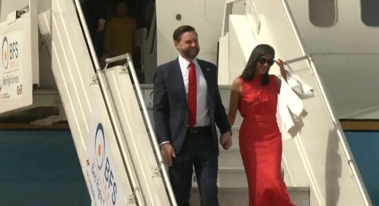 US Vice-President Vance leaves for Washington from Jaipur
