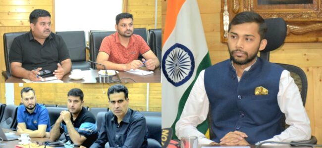 Director Information reviews Shri Amarnath Ji Yatra arrangements