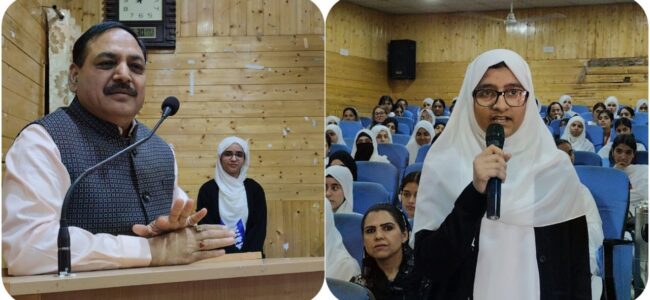 Secretary School Education, visits Srinagar Schools, emphasises student-centric reforms