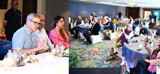 CM Omar Abdullah calls for joint efforts to restore, revive J&K Tourism