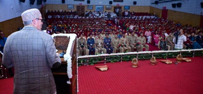 CM Omar Abdullah urges NCC cadets to become Ambassadors of peace and unity