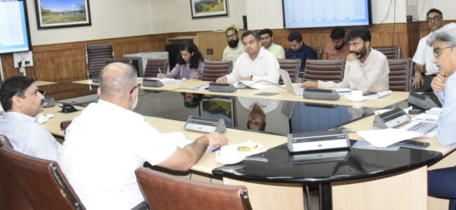 Chief Secretary exhorts officers to create errorless land records