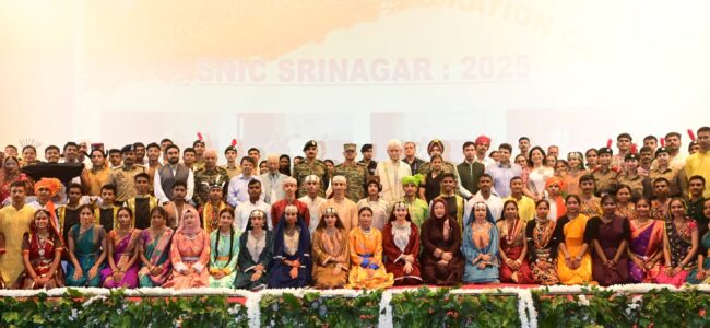 Lieutenant Governor interacts with NCC Cadets at Special National Integration Camp