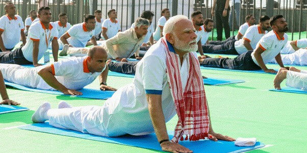 India celebrates International Day of Yoga