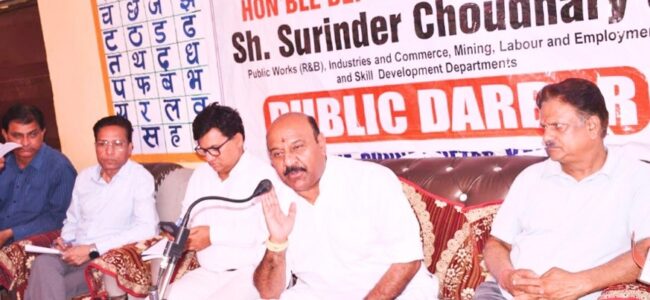 Providing basic amenities at doorsteps is government’s top priority: Dy CM Providing basic amenities at doorsteps is government’s top priority: Dy CM