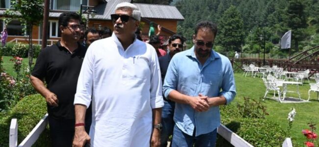 Union Tourism Minister Shekhawat visits Pahalgam attack site Union Tourism Minister Shekhawat visits Pahalgam attack site