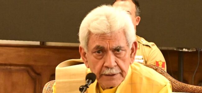 Lt Guv orders establishment of Governor’s ‘Sainik Sahayta Kendra’ Lt Guv orders establishment of Governor’s ‘Sainik Sahayta Kendra’