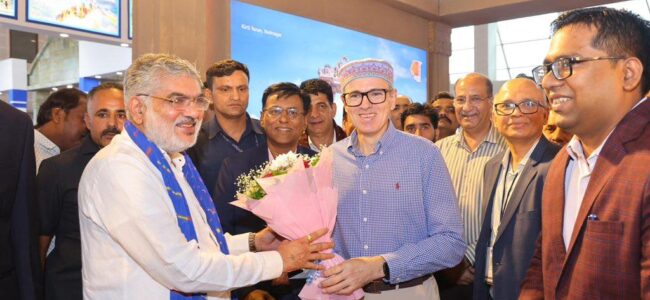 CM Omar Abdullah inaugurates Travel & Tourism Fair, Ahmedabad