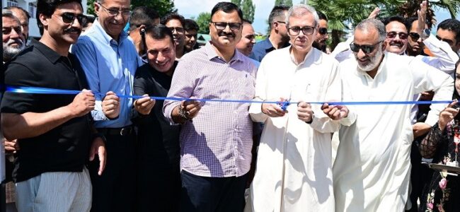 CM flags off fleet of water tankers to strengthen drinking water supply in Kashmir