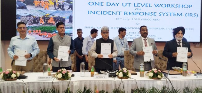 Every disaster a lesson to learn from: Chief Secretary