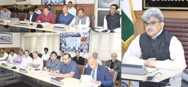 CS, Secretary MoTA review tribal development measures in J&K