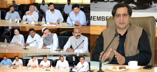Committee on Govt Assurances holds introductory meeting in Srinagar Committee on Govt Assurances holds introductory meeting in Srinagar