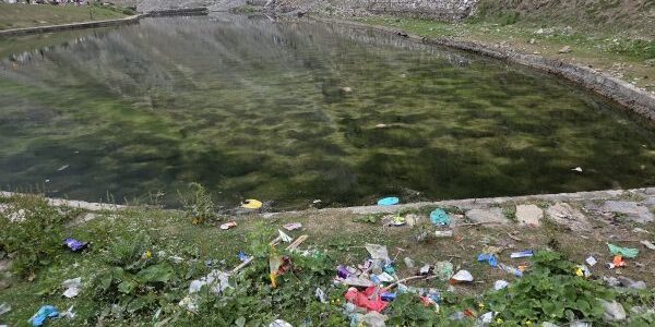 The ignored fish pond in Sonamarg The ignored fish pond in Sonamarg