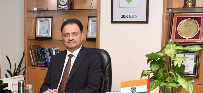 J&K Bank to launch major recruitment Drive, expand Branch network: MD & CEO